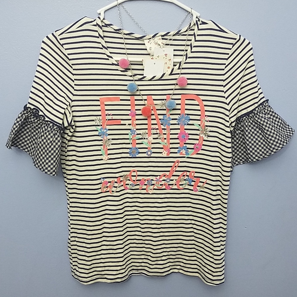 Size L girls brand new with tags shirt